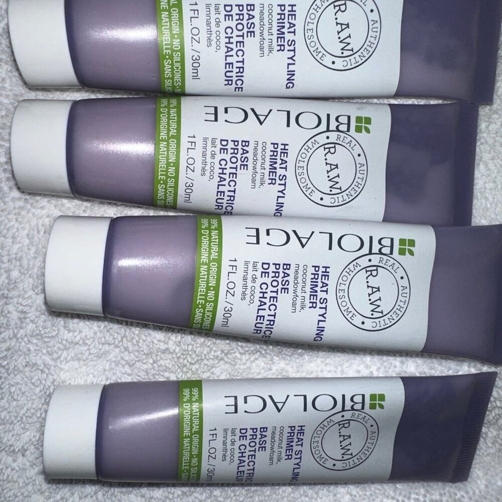 Matrix‎ Biolage RAW Heat Styling Primer Coconut Milk Meadowfoam 4 Travel Size